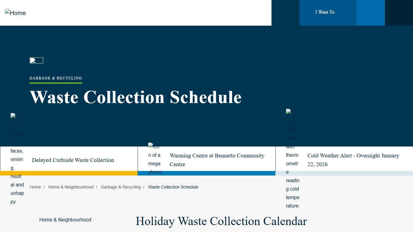 Waste Collection Schedule City of Hamilton